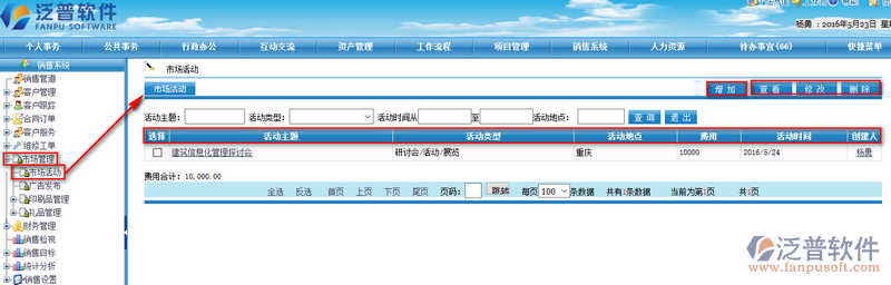 市場(chǎng)活動(dòng)管理