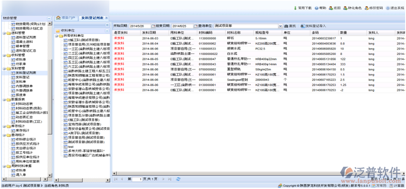 建筑施工工地的發(fā)料登記編制單過程