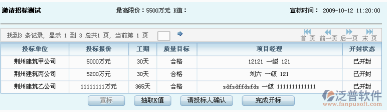 建筑工程網(wǎng)上開(kāi)標(biāo)管理
