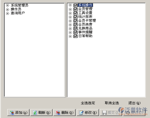 管理員權限設置管理