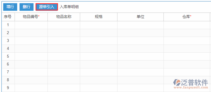 紅沖入庫(kù)明細(xì)
