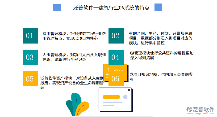 泛普軟件&mdash;建筑行業(yè)OA系統(tǒng)的特點.png