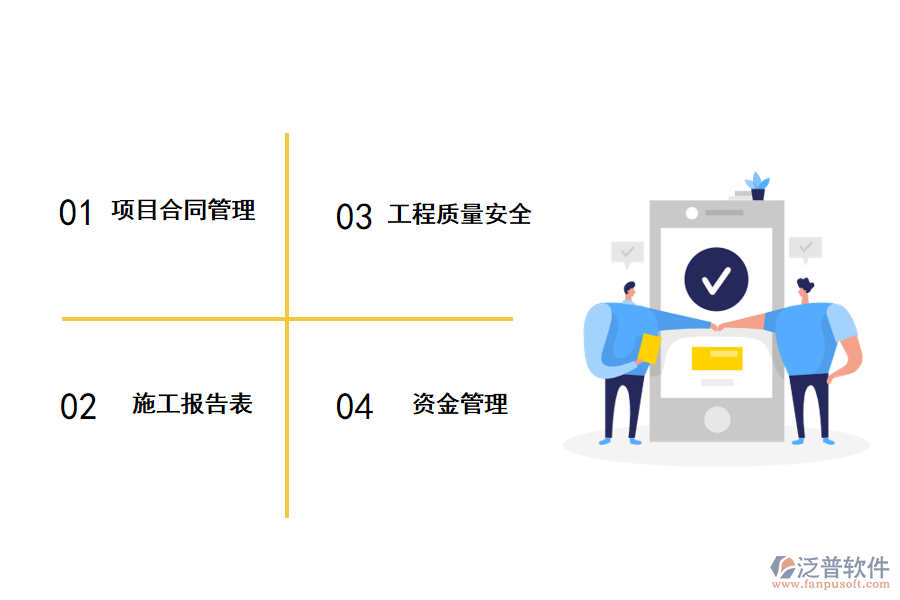 工程項(xiàng)目管理系統(tǒng)優(yōu)勢