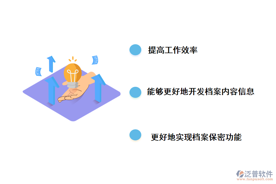 采用泛普檔案管理軟件的優(yōu)勢