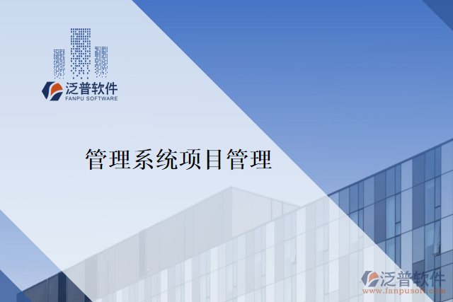 管理系統(tǒng)項(xiàng)目管理