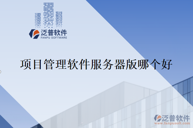 項目管理軟件服務(wù)器版哪個好