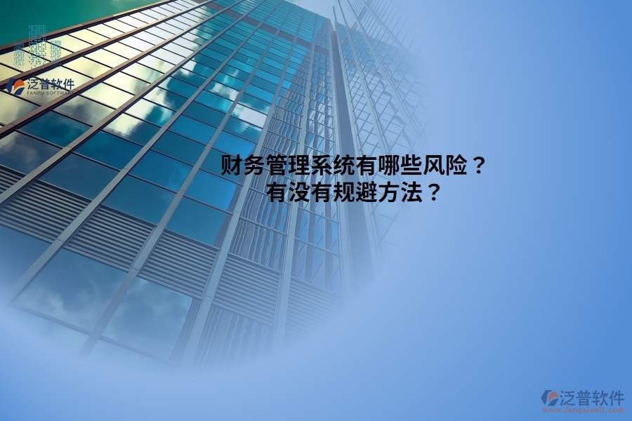 財(cái)務(wù)管理系統(tǒng)有哪些風(fēng)險(xiǎn)？ 有沒(méi)有規(guī)避方法？
