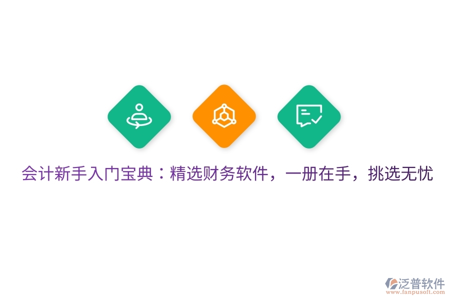 會計新手入門寶典：精選財務(wù)軟件，一冊在手，挑選無憂