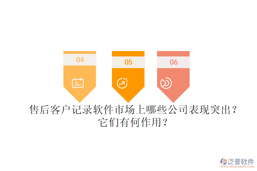 售后客戶記錄軟件市場上，哪些公司表現(xiàn)突出？它們有何作用？