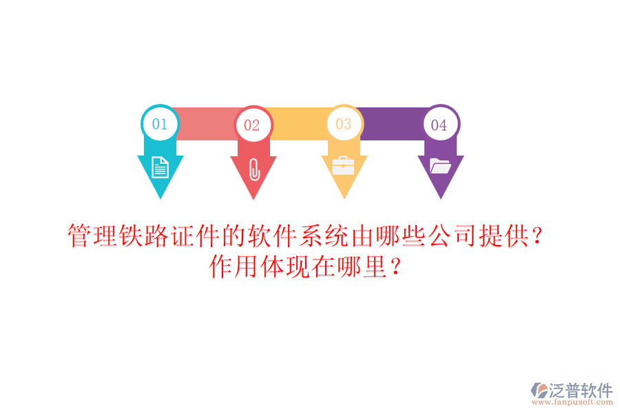 管理鐵路證件的軟件系統(tǒng)由哪些公司提供？作用體現(xiàn)在哪里？