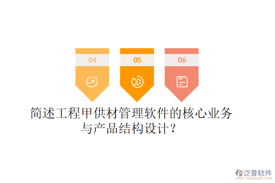 簡述工程甲供材管理軟件的核心業(yè)務與產品結構設計？