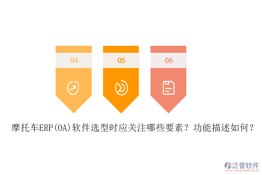 摩托車ERP(OA)軟件選型時(shí)應(yīng)關(guān)注哪些要素？功能描述如何？