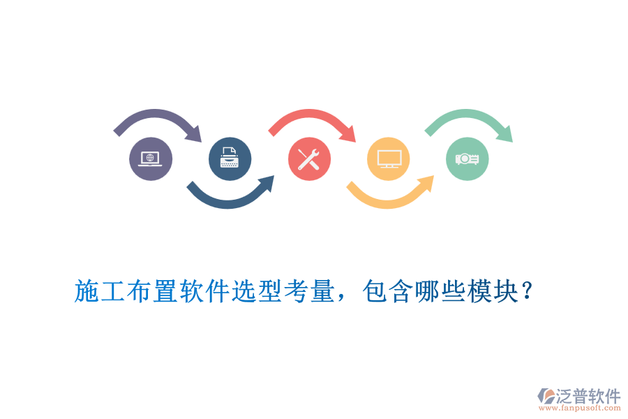 施工布置軟件選型考量，包含哪些模塊？
