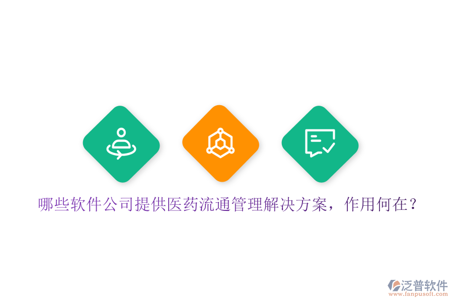 哪些軟件公司提供醫(yī)藥流通管理解決方案，作用何在？
