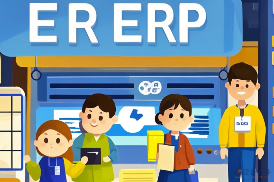 連鎖店ERP軟件的優(yōu)勢及特點是什么？根據(jù)這個標題生成卡通圖