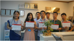 “用友ERP產品能力認證”證書