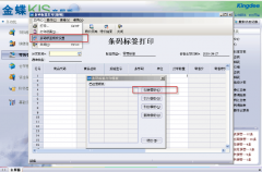 金蝶KIS商貿(mào)版打印問題？