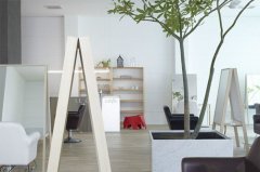 [日韓沙龍] 大阪LE CINQ美發(fā)店室內(nèi)設(shè)計(jì)